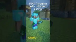 #minecraft POV: Trading with villagers be like