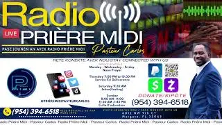 Radio Prière Midi  - Pastor Carlos 