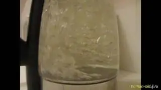 Замедленная съемка кипения чайника