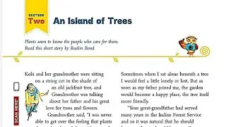 An Island Of Trees In Hindi Class 8 English Ratna Sagar Icse By Ruskin Bond 