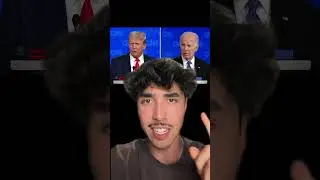 Presidential debate gone wrong 🫣 #shorts