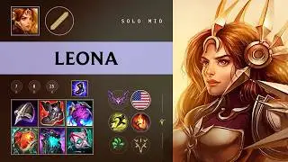 Leona Mid vs Fizz - NA Master Patch 26.09