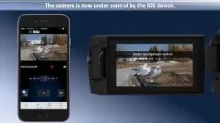 Panasonic - Camcorders - HC-WX970, HC-VX870K, HC-V770K - Connecting an iOS device using SSID.