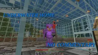 Minecraft - Underwater World Tour-Showing (PS5 4K Gameplay)
