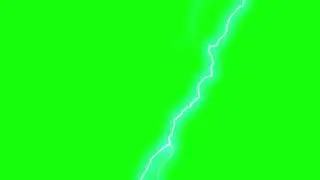 lightning green screen effect