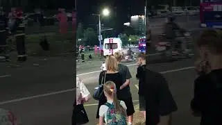 Авария на Притыцкого. Минск