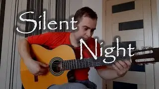 Silent Night - Christmas Song (Easy guitar play) Franz Xaver Gruber  | Guitar Acoustic Fingerstyle|