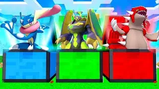 Dont Choose The Wrong CHEST In Minecraft Pokemon! (impossible)