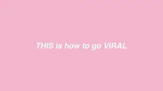 THIS is how you can GO VIRAL on Youtube!