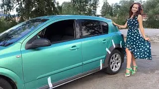 Начало лечения кузовни Opel Astra h