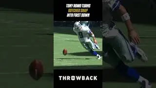 Romo was a MAGIC on the field! #shorts #nflthrowback
