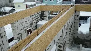 армопояс зимой опалубка армирование