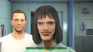 Fallout 4 Duck lips - Broken face - I'm a horrible human being