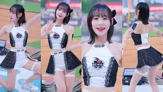 [8K] 단발변신 대성공 정희정 치어리더 직캠 Jeong Hee-Jeong cheerleader KT위즈 250530