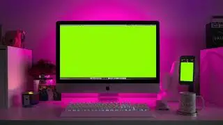 green screen monitor Apple