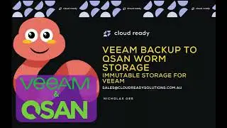 Veeam Backup to QSAN Worm