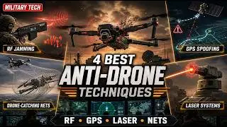 Four Most Effective Anti-Drone Techniques