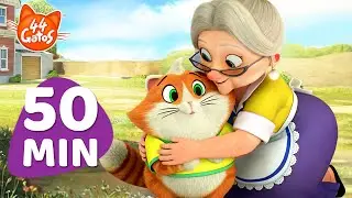 👵💖 ¡Maratón de ABUELA PINA! ¡Los mejores episodios completos con la abuela de los 44 Gatos! 🎬