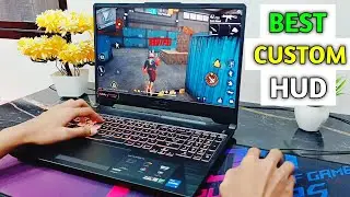 Best Custom Hud For Laptop 💻 | Garena Free Fire
