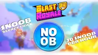 Blast Royale hidden trick to earn 20 NOOB/hr | Blast Royale Gameplay trick for unlimited NOOB