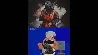 POV: Burning Godzilla (Pizza Tower Scream Meme) || 