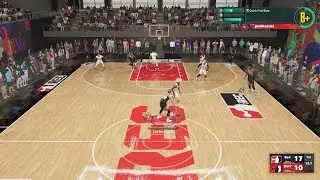 NBA 2K23 kaz floor general game management - clock management 1