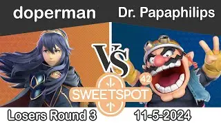Sweetspot #42 - doperman (Lucina) vs Dr. Papaphilips (Wario) LR3 - SSBU
