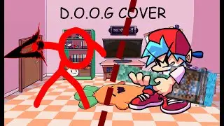 Fnf D.O.O.G | The Dark Lord and BF cover