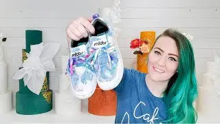 Snibbs Footwear Unboxing and Review - Limited Release Tie Dye Shoes!