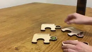 Стильные подставки-пазлы под напитки CAPS_BEER💥
