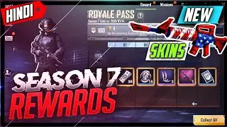 Season 7 Royale Pass All Rewards + Emotes ! Urban Suit Gameplay + New Gun Skins Pubg Mobile