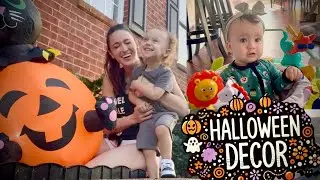 HALLOWEEN DECOR & Violet turns 9 months!