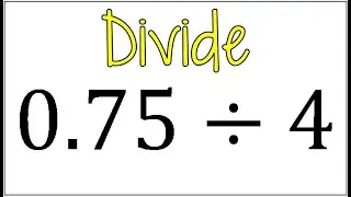 How to Divide a Decimal by a Whole Number | Long Division with Decimals