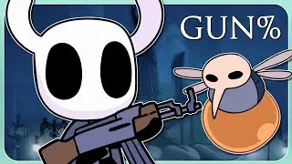 A Hollow Knight SPEEDRUN but you have a GUN