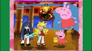 mugen request: Panty & Stocking vs Peppa Pig |mugen all stars 1.1b ❤