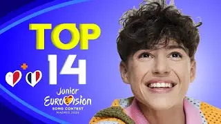 Junior Eurovision 2024 | My Top 14 (New: 🇫🇷 & 🇲🇹 Music Videos)