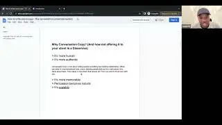 The conversation conversion system