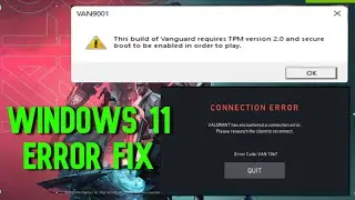 HOW TO FIX VALORANT ERROR CODE: VAN 1067 & SECURE BOOT 2.0 ERROR ON WINDOWS 11