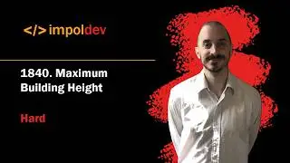 Maximum Building Height | LeetCode 1840 - Python