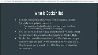 Docker Hub, Official Docker Images and Automated Builds on Docker Hub