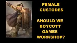Female Custodes in Warhammer 40,000 - How Should the Fans Respond?
