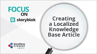 FOSB 12: Creating a Localized Knowledge Base Article