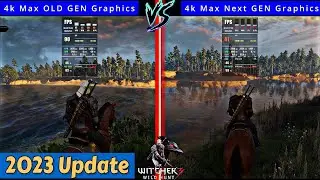 The Witcher 3 Wild Hunt - Next Gen vs Old Gen Graphics New Patch 22 Dicember 2022 | 4k Ultra RTX