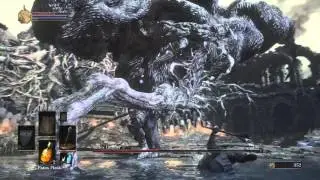Dark Souls 3 - Gundyr (the tutorial boss)