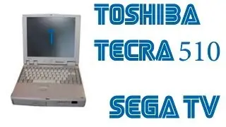 Обзор старого ноутбука 90-х годов Toshiba tecra 510 #1
