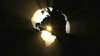 Transferent earth  backround ,7screen