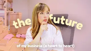 STUDIO VLOG ✿ A heart to heart about the future of Katnipp & Unboxing a new Laser Engraver!