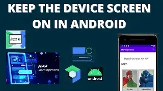 Jetpack Compose Keep The Device Screen Awake in Kotlin Android Studio