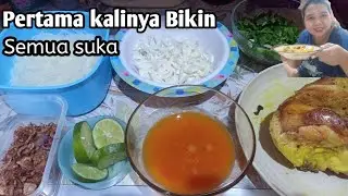 Berhasil !! Rasanya ga bikin kecewa, Masak soto ayam Buat buka puasa