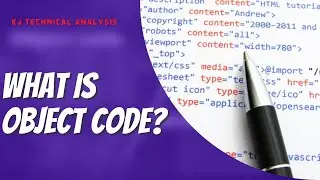 Object code | what is object code | difference between source code and object code |